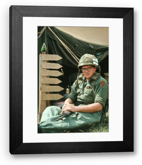 Framed Print : Portrait of Edward C Logelin III Framed Print : Portrait of Edward C Logelin III