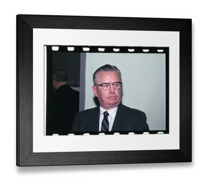 Framed Print : Portrait of John DeLury
