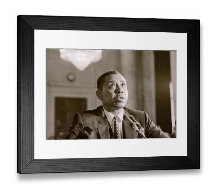 Framed Print : Floyd McKissick Delivering a Speech Framed Print : Floyd McKissick Delivering a Speech