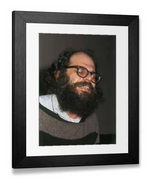 Framed Print : Portrait of Allen Ginsberg Framed Print : Portrait of Allen Ginsberg