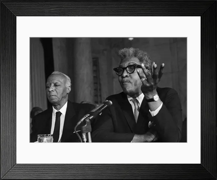 Framed Print : Bayard Rustin Speaking to Subcommittee Framed Print : Bayard Rustin Speaking to Subcommittee