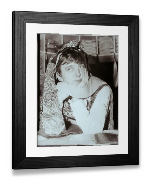 Framed Print : David Hemmings Festooned with Ties Framed Print : David Hemmings Festooned with Ties