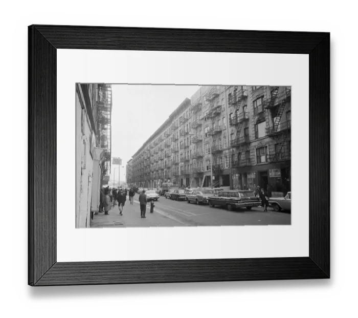 Framed Print : Poverty in East Harlem Framed Print : Poverty in East Harlem