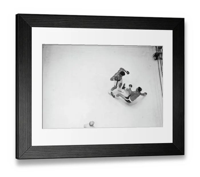 Framed Print : Cassius Clay and Cleveland Williams in Ring Framed Print : Cassius Clay and Cleveland Williams in Ring