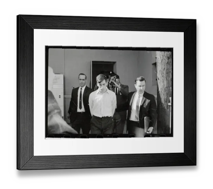 Framed Print : Robert B. Smith Being Escorted Framed Print : Robert B. Smith Being Escorted