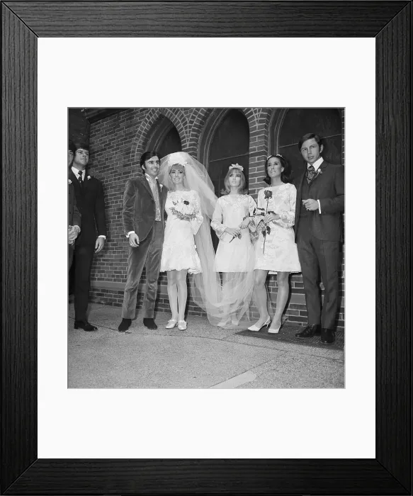 Framed Print : Fashionable New York Wedding Framed Print : Fashionable New York Wedding