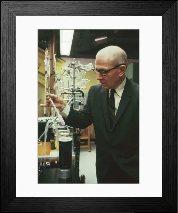Framed Print : Portrait of Robert S. Mulliken Framed Print : Portrait of Robert S. Mulliken