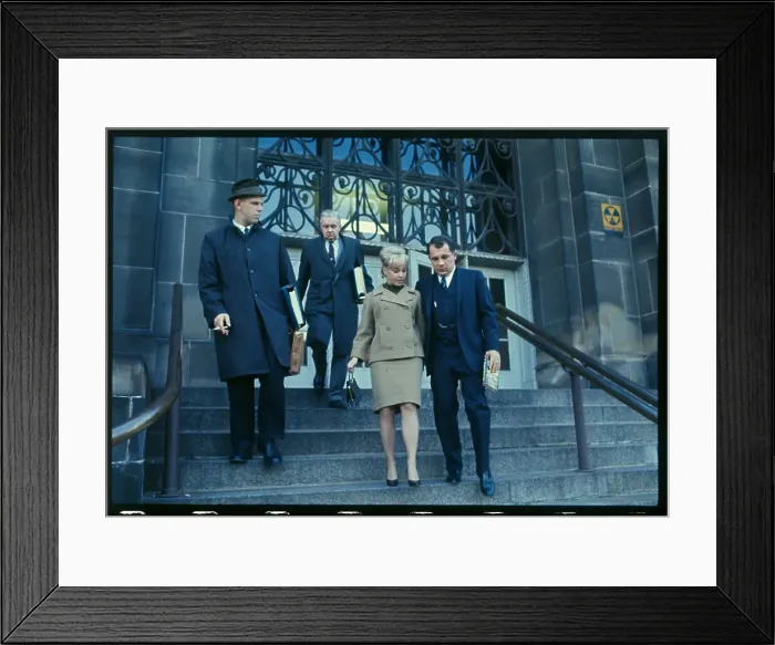 Framed Print : F. Lee Bailey Attorney For Sam Sheppard Case With His Wife and Assistant Attorney Framed Print : F. Lee Bailey Attorney For Sam Sheppard Case With His Wife and Assistant Attorney