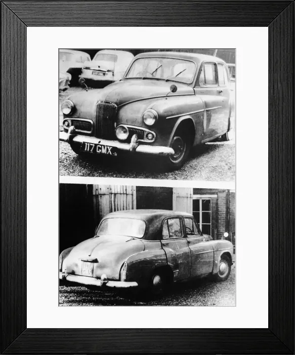 Framed Print : George Blake's Car