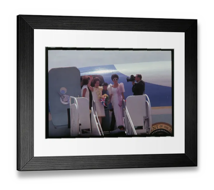 Framed Print : Lady Bird Johnson with Imemda Marcos Framed Print : Lady Bird Johnson with Imemda Marcos
