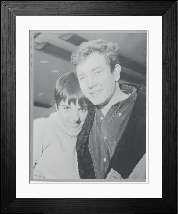 Framed Print : Liza Minnelli and Albert Finney Framed Print : Liza Minnelli and Albert Finney