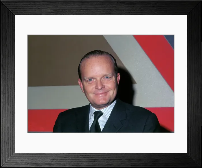 Framed Print : Portrait of Truman Capote Framed Print : Portrait of Truman Capote