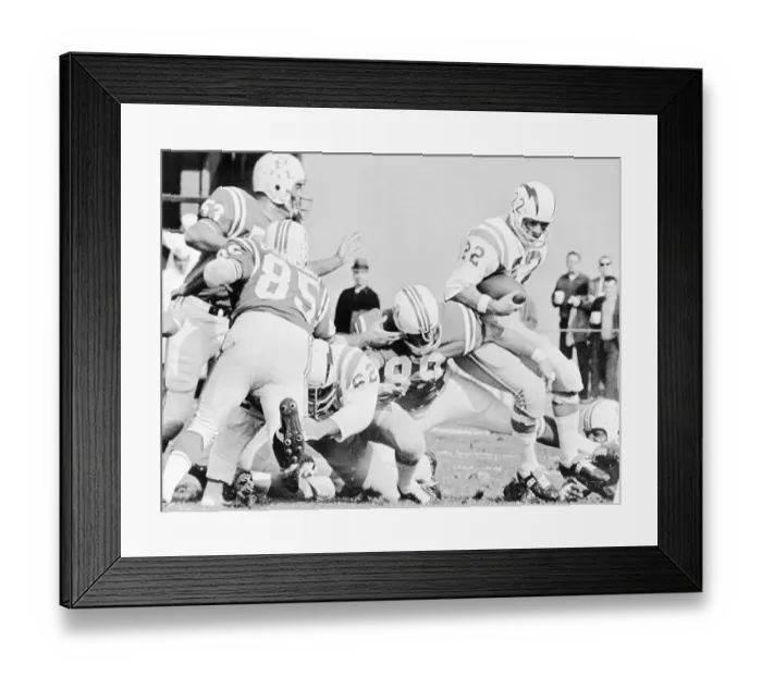 Framed Print : Keith Lincoln Rushing Against Patriots Framed Print : Keith Lincoln Rushing Against Patriots