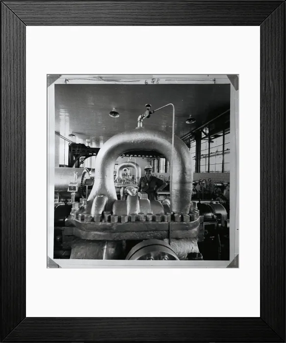 Framed Print : Dr. Ivy Parker Standing in Pipeline Room Framed Print : Dr. Ivy Parker Standing in Pipeline Room