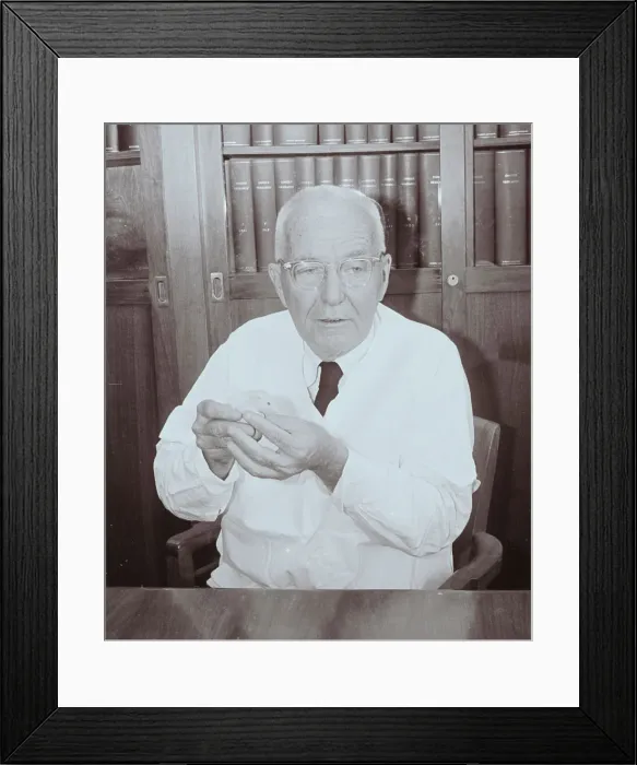 Framed Print : Dr. Charles Huggins Framed Print : Dr. Charles Huggins