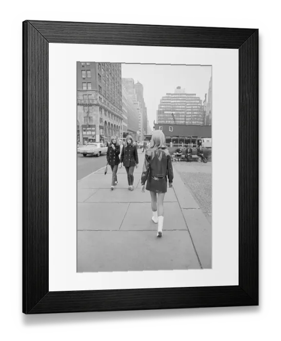 Framed Print : Model Wearing Mini-Skirt Outfit Framed Print : Model Wearing Mini-Skirt Outfit