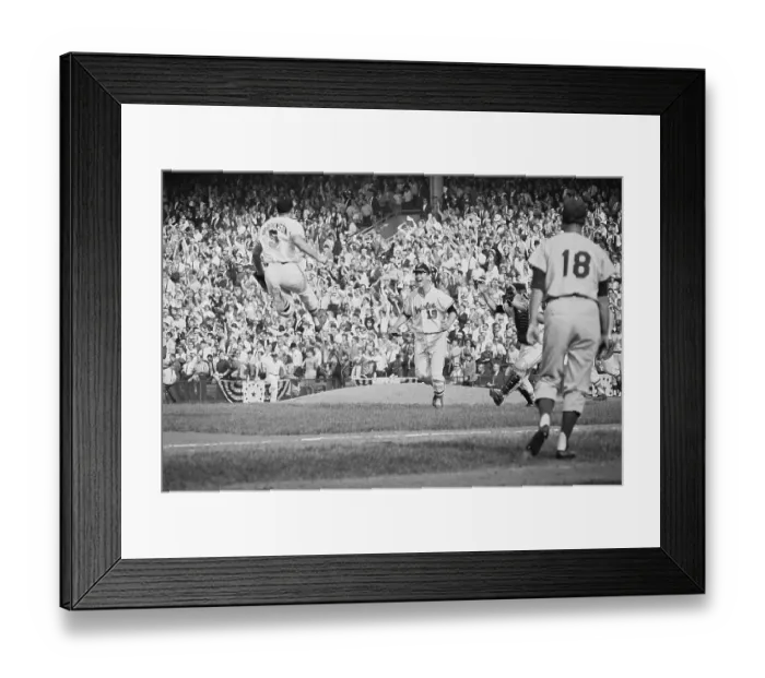 Framed Print : Brooks Robinson and Dave McNally Celebrating Win Framed Print : Brooks Robinson and Dave McNally Celebrating Win