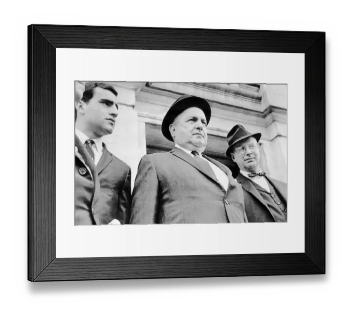 Framed Print : Carlos Marcello in New Orleans Framed Print : Carlos Marcello in New Orleans