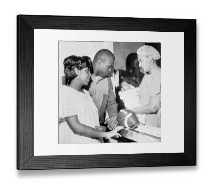 Framed Print : Gale and Lynn Sayers Watch their New Baby Gail Lynne Framed Print : Gale and Lynn Sayers Watch their New Baby Gail Lynne