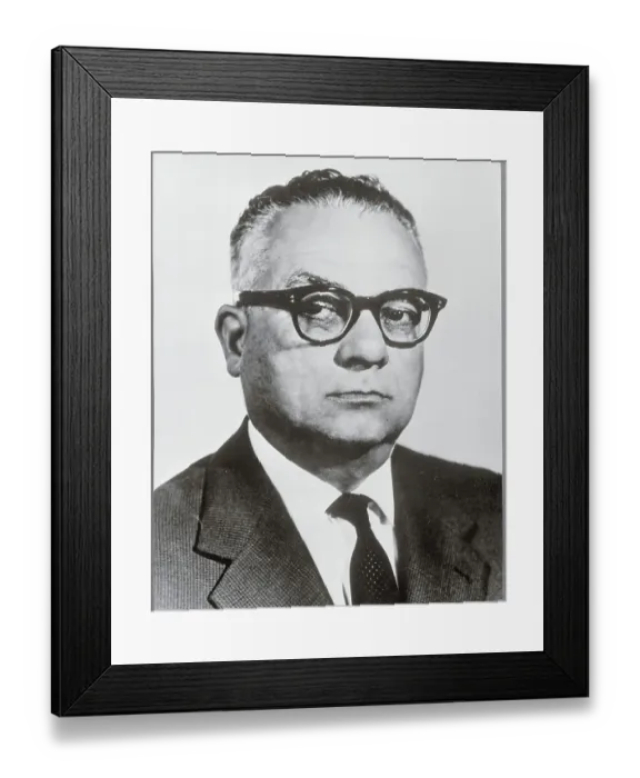 Framed Print : Portrait of Venezuelan's President Romulo Betancourt Framed Print : Portrait of Venezuelan's President Romulo Betancourt