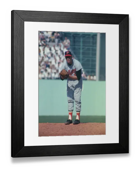 Framed Print : Jim Palmer Standing on the Pitcher's Mound Framed Print : Jim Palmer Standing on the Pitcher's Mound