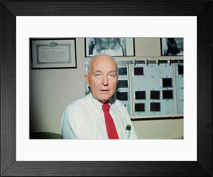 Framed Print : Portrait of Charles B. Huggins Framed Print : Portrait of Charles B. Huggins