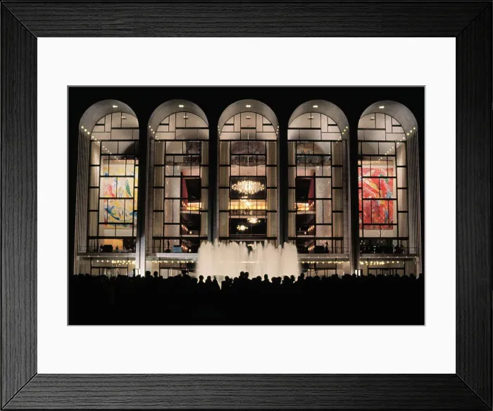 Framed Print : Metropolitan Opera House on Opening Night Framed Print : Metropolitan Opera House on Opening Night