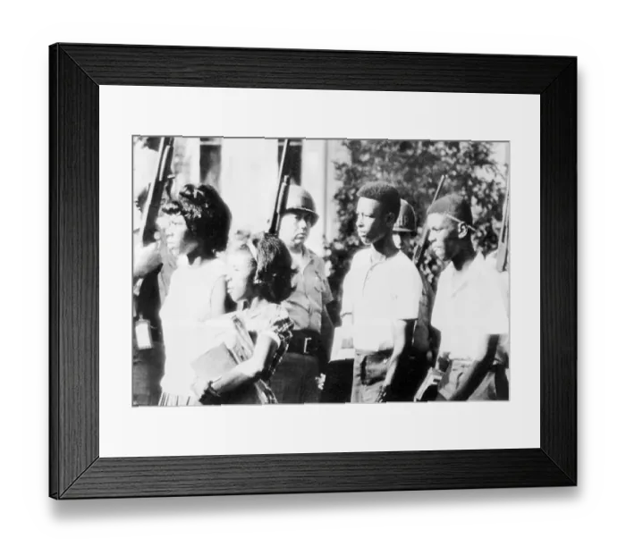 Framed Print : School Integration in Mississippi Framed Print : School Integration in Mississippi