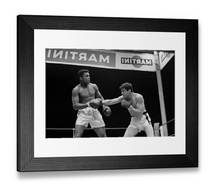 Framed Print : Portrait of Cassius Clay Boxing Karl Mildenberger Framed Print : Portrait of Cassius Clay Boxing Karl Mildenberger