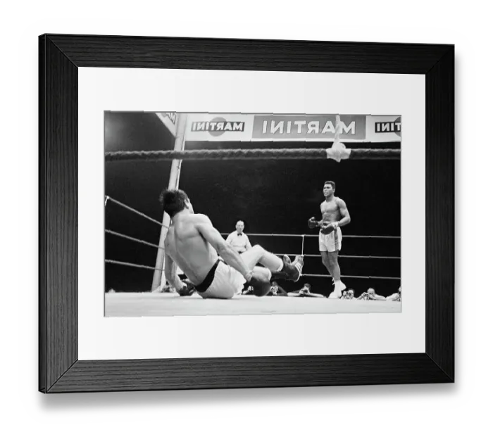 Framed Print : Portrait of Cassius Clay Boxing Karl Mildenberger Framed Print : Portrait of Cassius Clay Boxing Karl Mildenberger