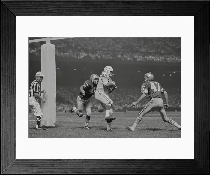 Framed Print : Football Players in Action Framed Print : Football Players in Action
