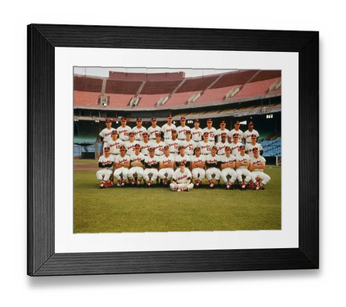 Framed Print : Baltimore Orioles Team Photo