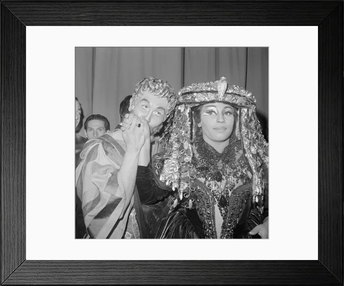 Framed Print : Justino Diaz and Leontyne Price Framed Print : Justino Diaz and Leontyne Price