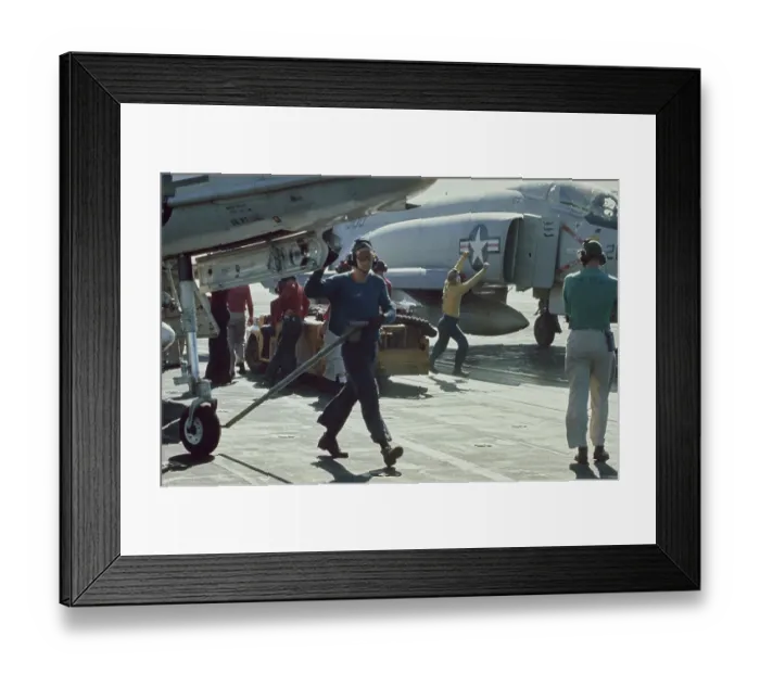 Framed Print : USS Constellation, Vietnam War Framed Print : USS Constellation, Vietnam War
