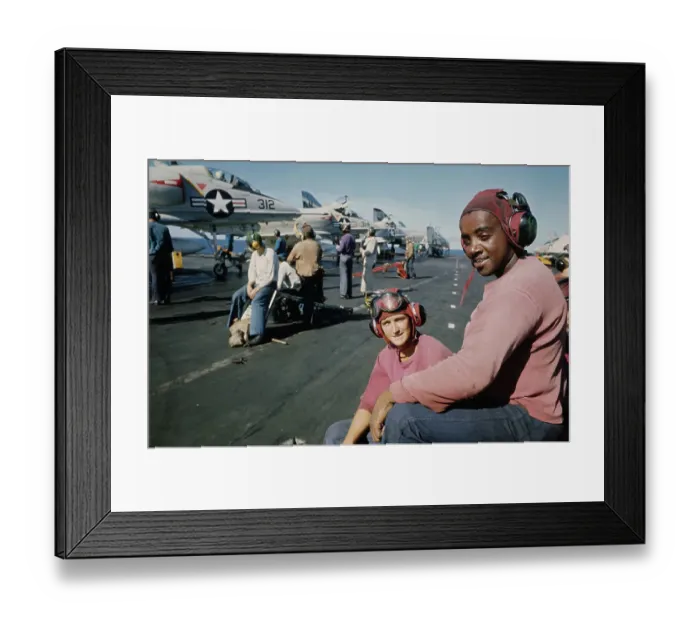 Framed Print : USS Constellation, Vietnam War Framed Print : USS Constellation, Vietnam War