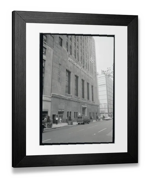 Framed Print : Exterior of American Stock Exchange Framed Print : Exterior of American Stock Exchange