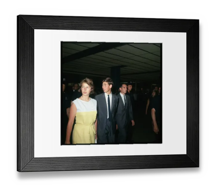 Framed Print : Prince Charles and Princess Anne Framed Print : Prince Charles and Princess Anne