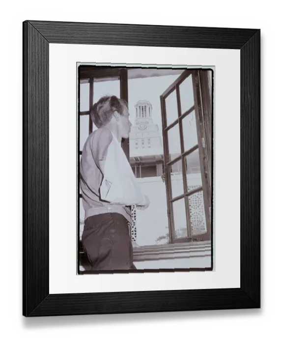 Framed Print : Sniper Victim Looks Through Window Framed Print : Sniper Victim Looks Through Window