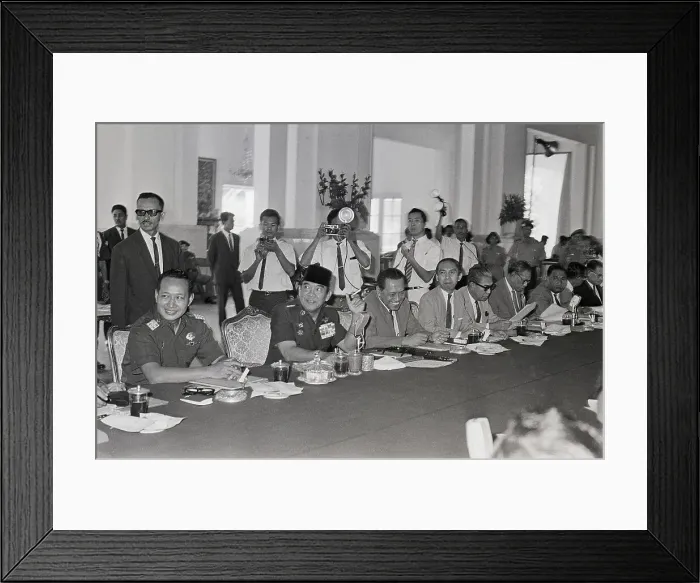 Framed Print : First Indonesian Cabinet Meeting Framed Print : First Indonesian Cabinet Meeting