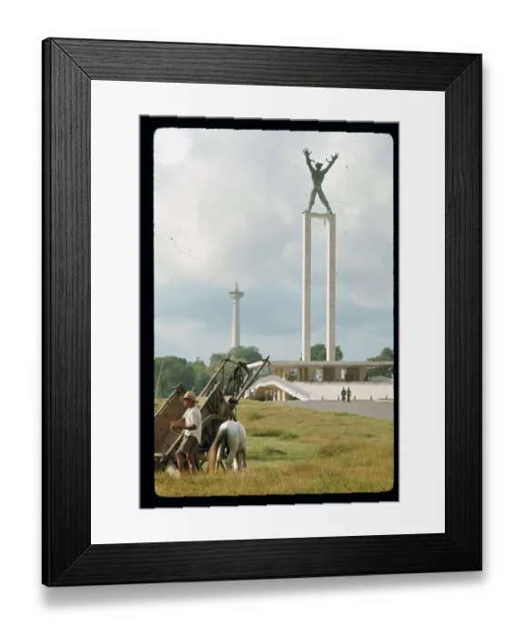 Framed Print : View of West Irian Liberation Monument Framed Print : View of West Irian Liberation Monument