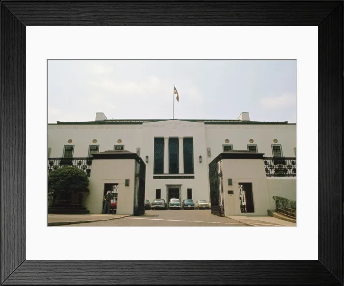 Framed Print : View of American Embassy Framed Print : View of American Embassy