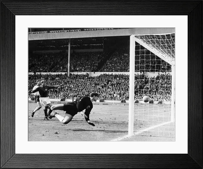 Framed Print : Goal in England vs. Germany 1966 World Cup Framed Print : Goal in England vs. Germany 1966 World Cup