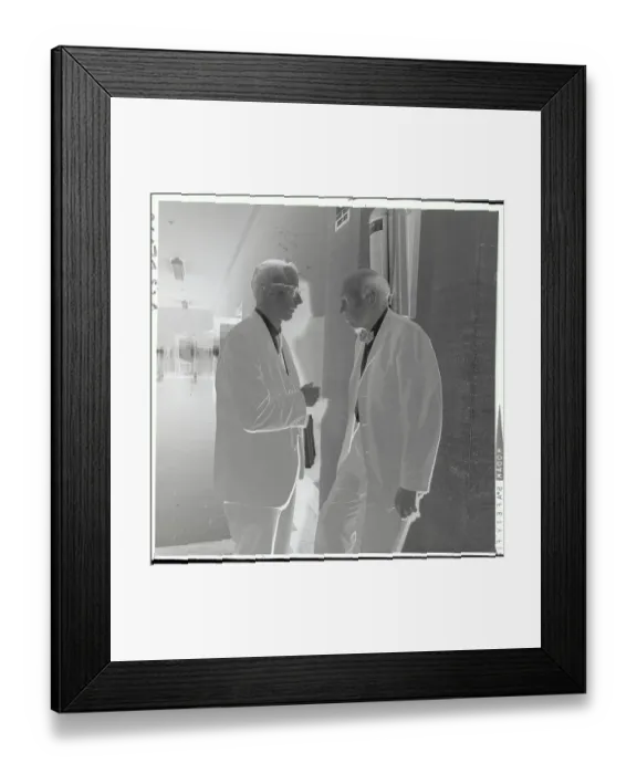 Framed Print : Dr. William Norcross Talking with Prosecutor Framed Print : Dr. William Norcross Talking with Prosecutor