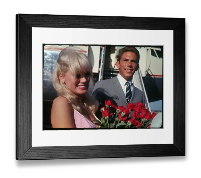 Framed Print : Portrait of Mamie Van Doren with Her Husband Framed Print : Portrait of Mamie Van Doren with Her Husband