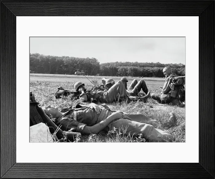 Framed Print : Vietnam War Scenes Framed Print : Vietnam War Scenes
