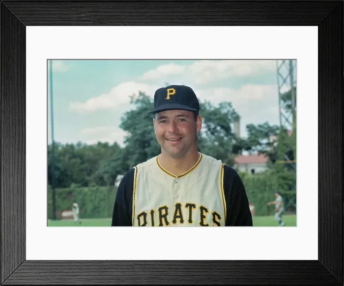 Framed Print : Portrait of Pittsburgh Pirates Pitcher Bob Purkey Framed Print : Portrait of Pittsburgh Pirates Pitcher Bob Purkey