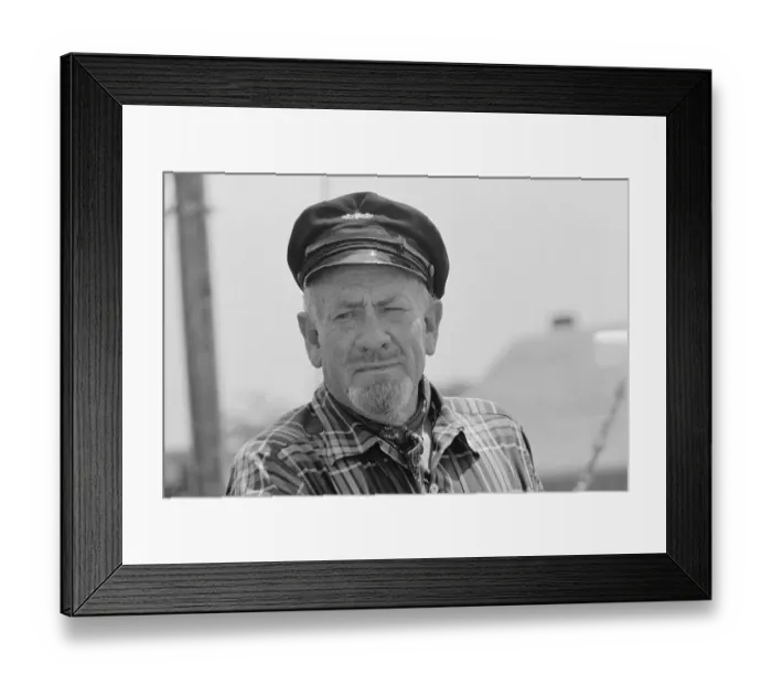 Framed Print : Portrait of John Steinbeck Framed Print : Portrait of John Steinbeck