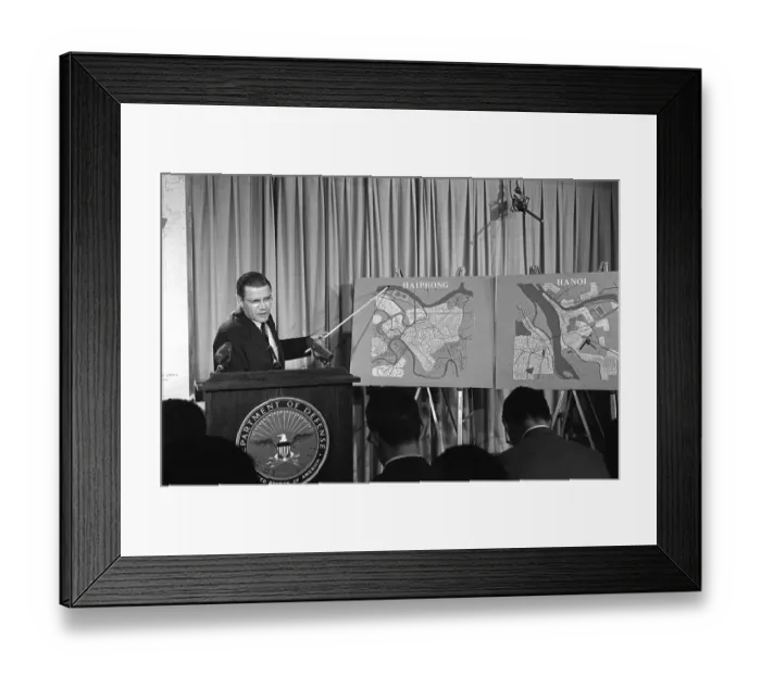 Framed Print : Defense Secretary Robert S. McNamara Framed Print : Defense Secretary Robert S. McNamara