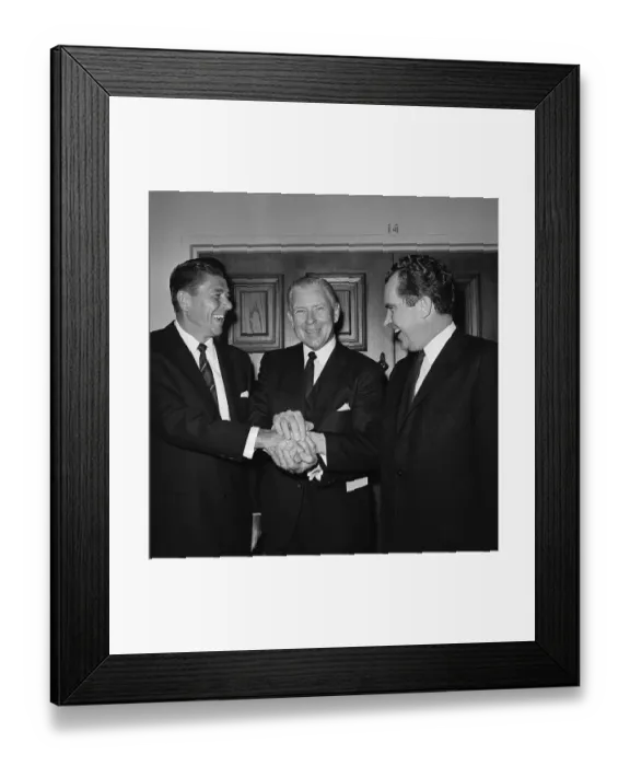 Framed Print : GOP Candidates Reagan, Nixon and Murphy Framed Print : GOP Candidates Reagan, Nixon and Murphy
