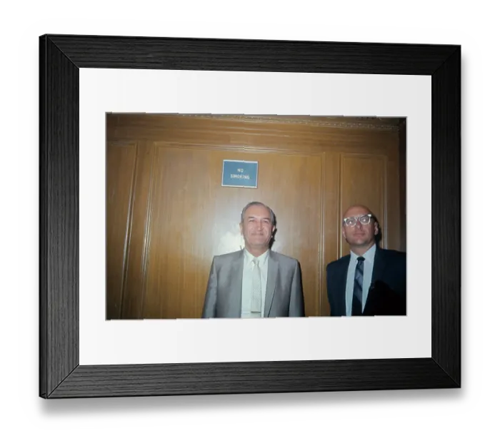Framed Print : Portrait of Joseph Bonanno